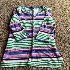 Talbots 3/4 sleeve top